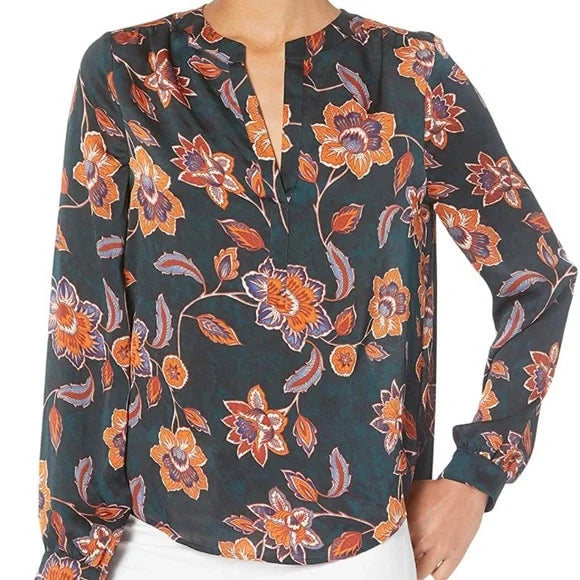 Womens FloralBlouse NWT BCBGMaxAzria