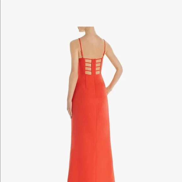BCBGMAXAZRIA ORANGE GOWN