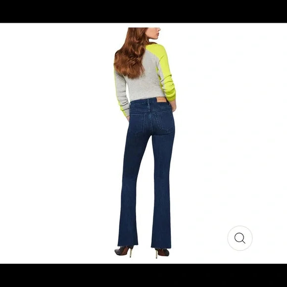 HIGH RISE FLARE JEANS NWT BCBGMaxAzria