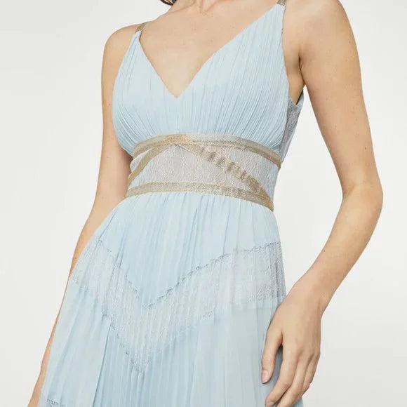 Ice Blue Godess Dress BCBGMaxAzria